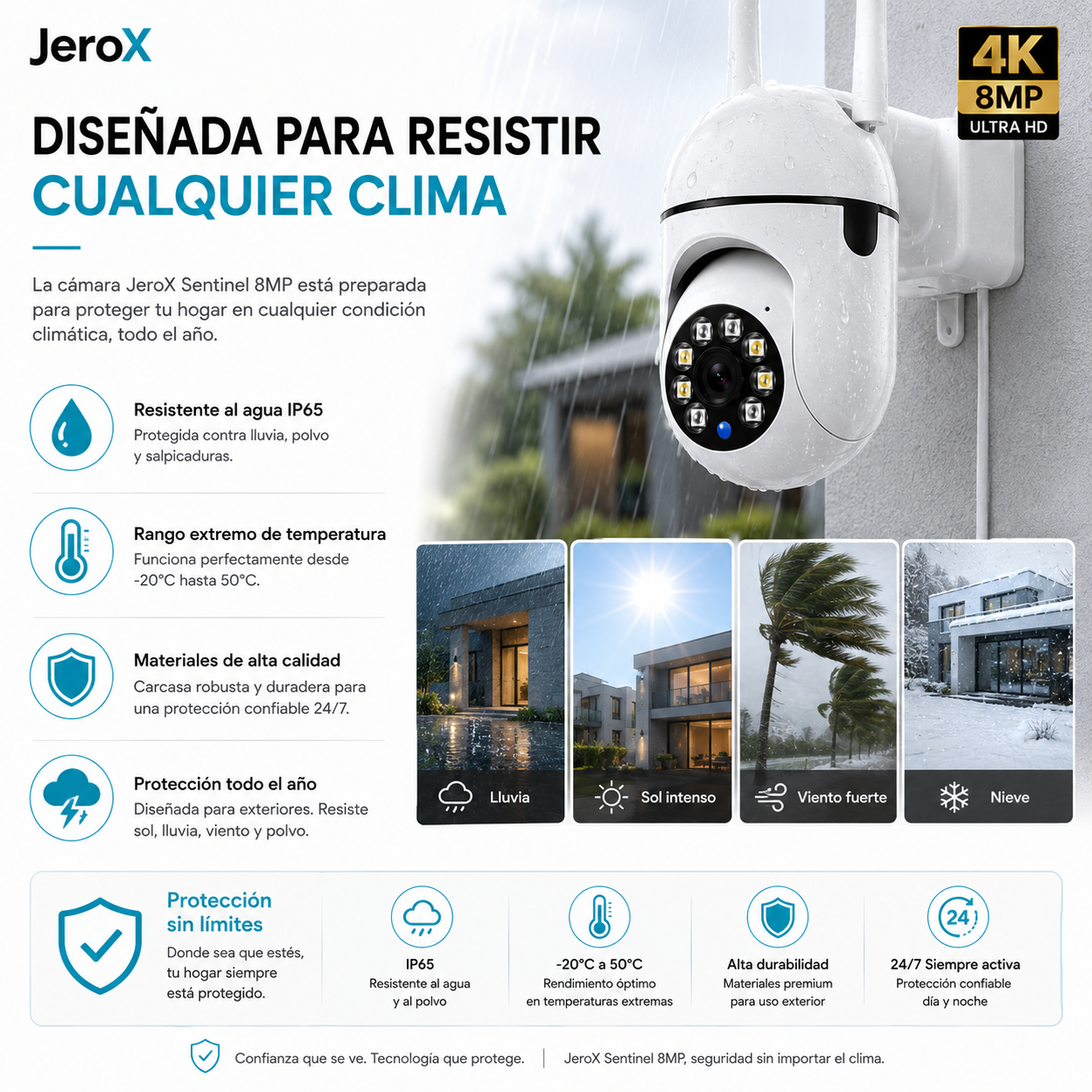 Cámara Sentinel 8MP